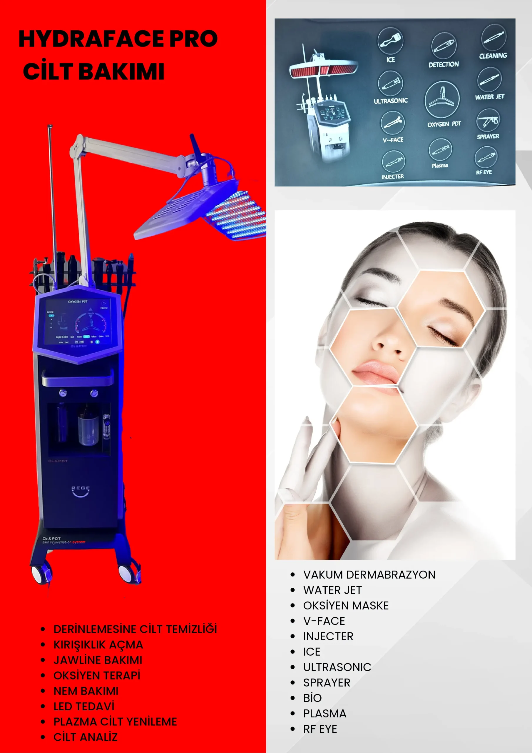 Hydraface Pro Cilt Bakım Cihazı