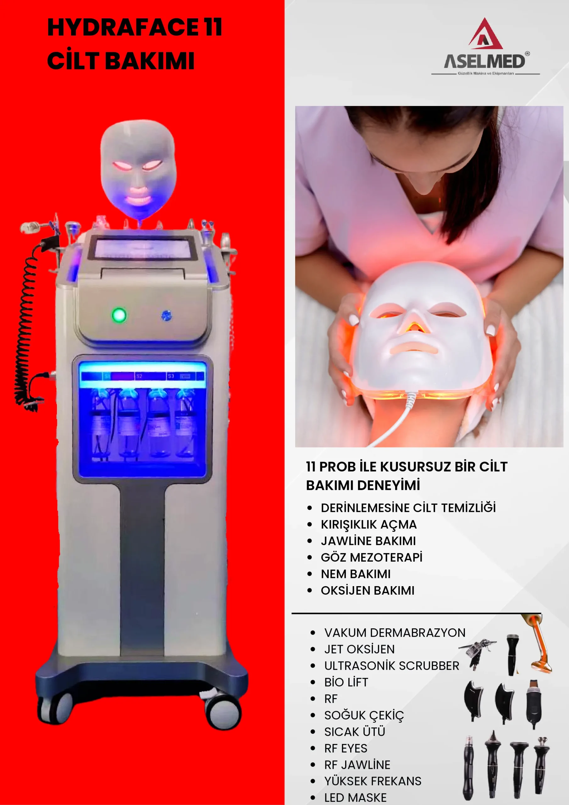 Hydraface 11 Cilt Bakım Cihazı