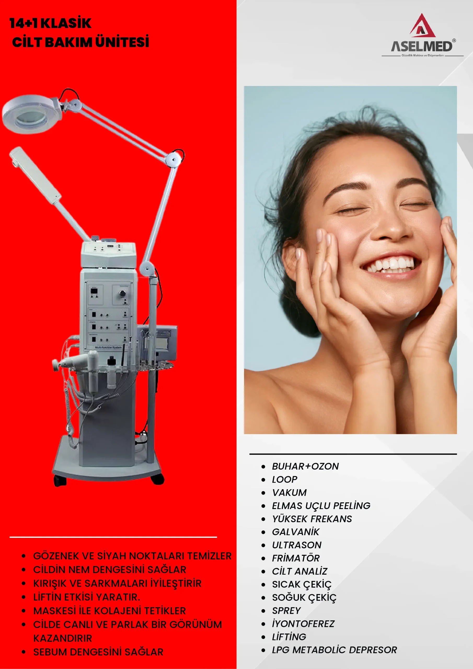 14+1 Klasik Cilt Bakım Ünitesi